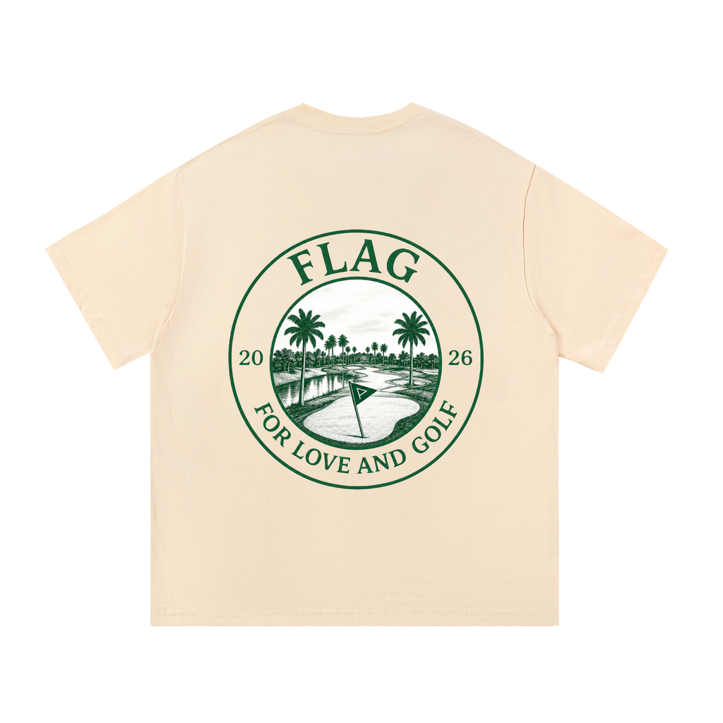 Circle Flag Essential Cotton T-Shirt