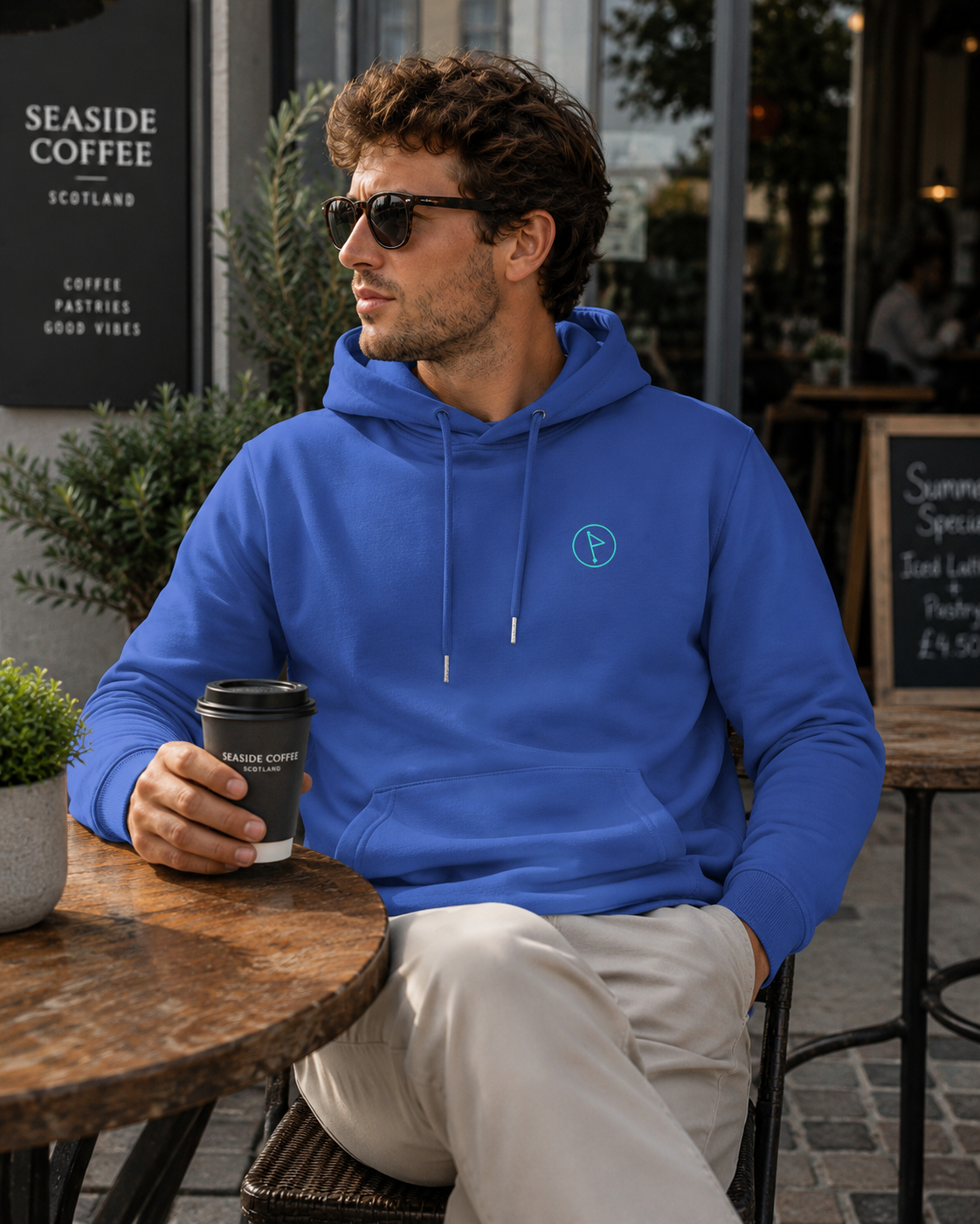 Circle Flag Classic Unisex Cotton Hoodie Original