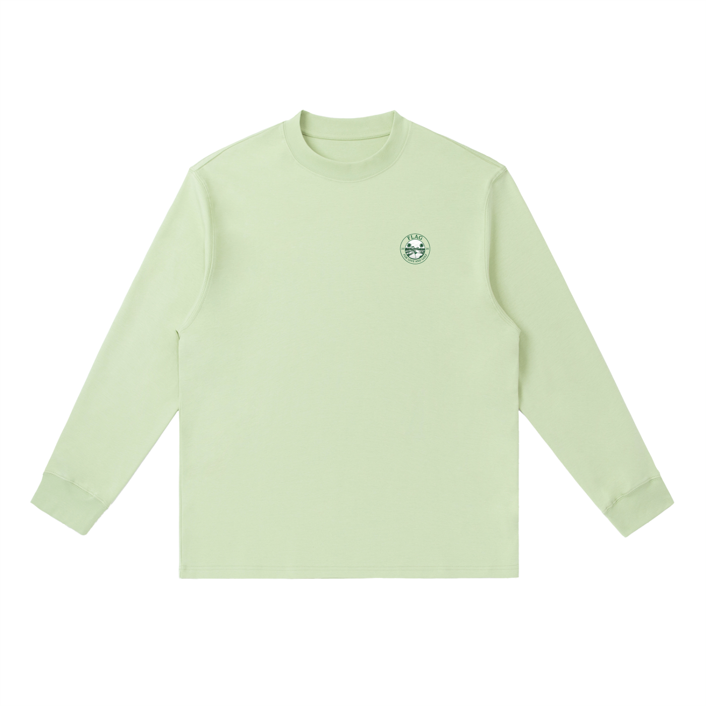 C&R Essential Crewneck Long-Sleeve T-Shirt