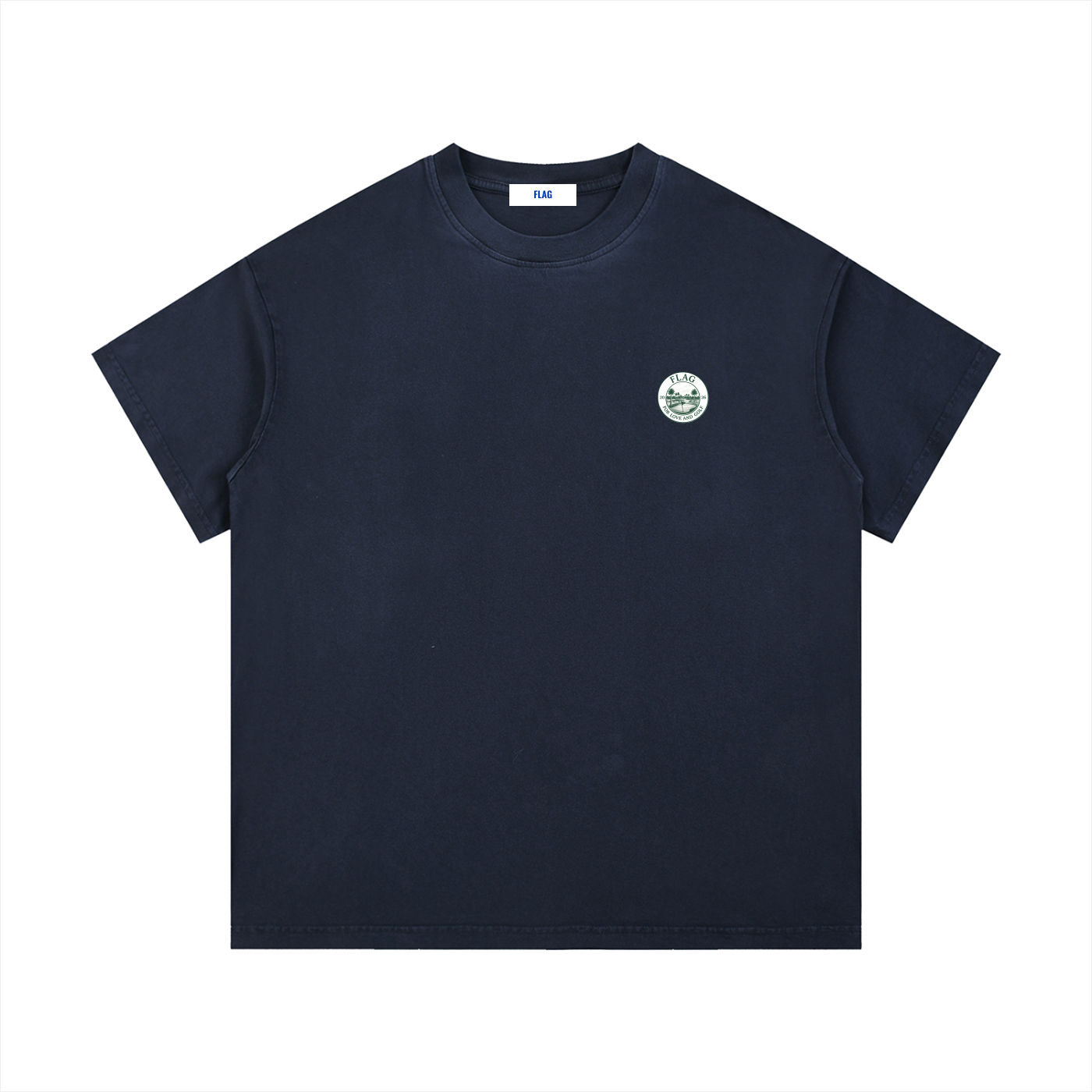 C&R Vintage Wash Cotton T-Shirt