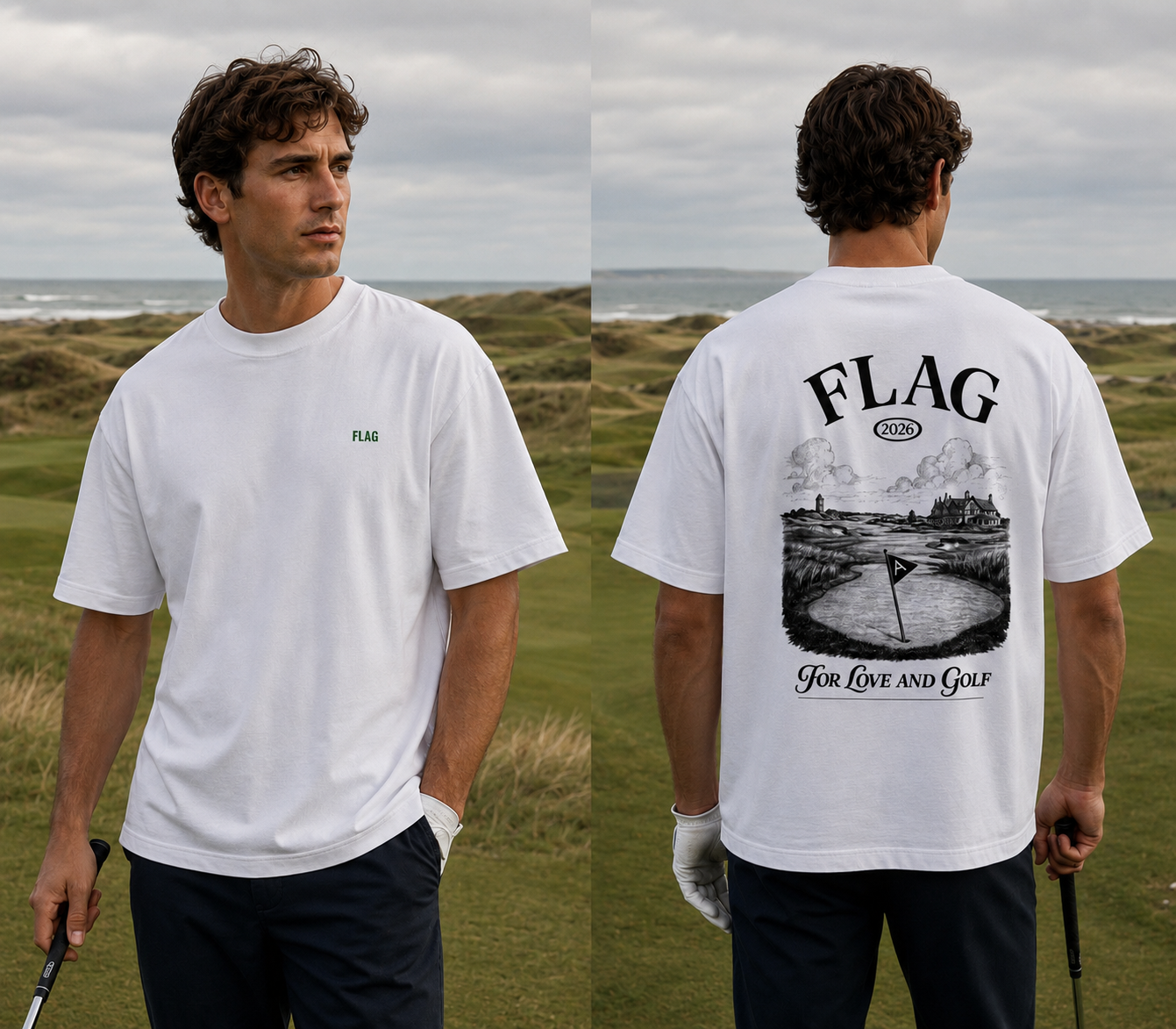 C&R Loose Drop Shoulder T-Shirt Major Collection