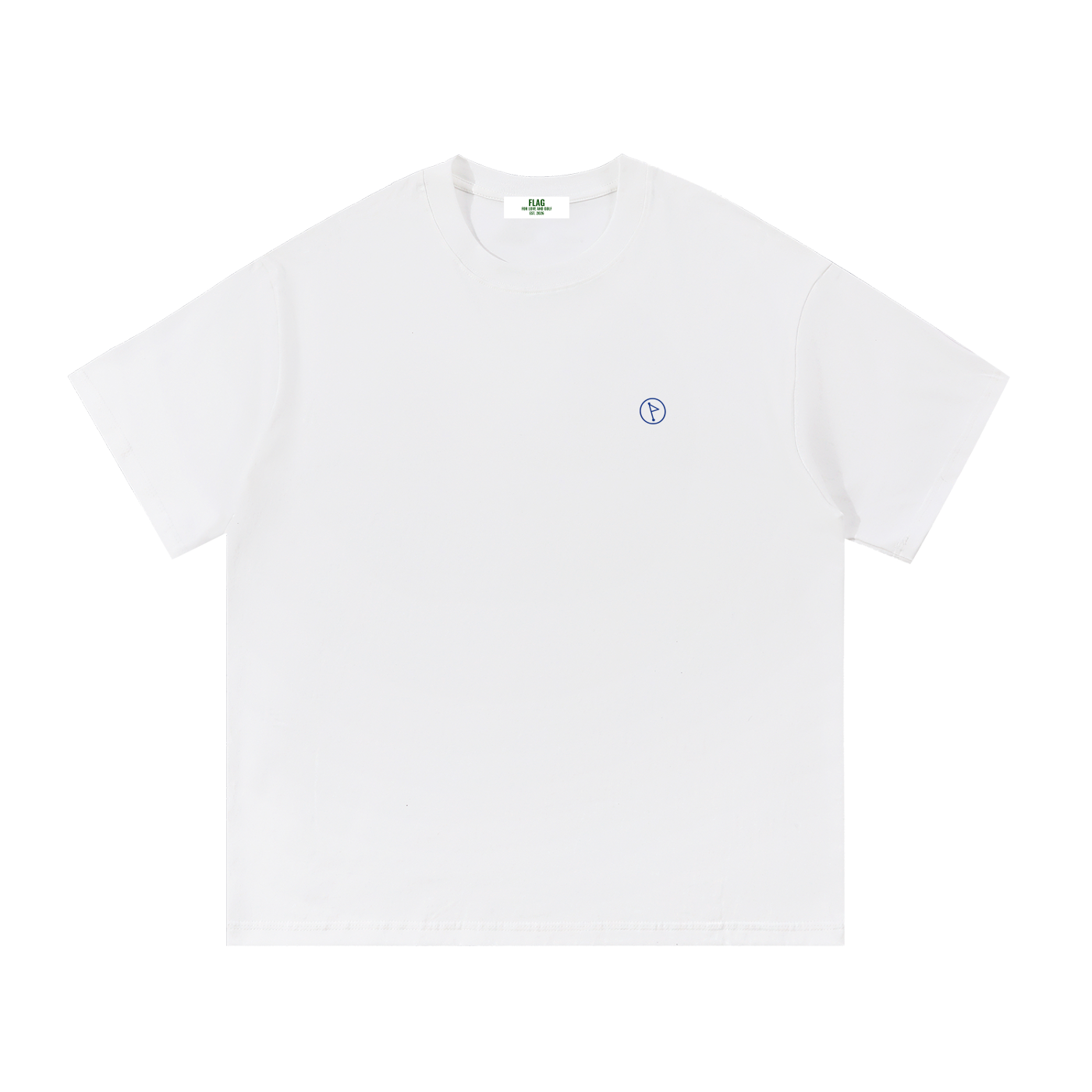 Circle Flag Essential Cotton T-Shirt