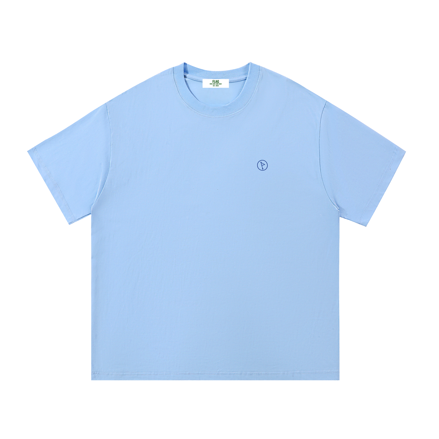 Circle Flag Essential Cotton T-Shirt