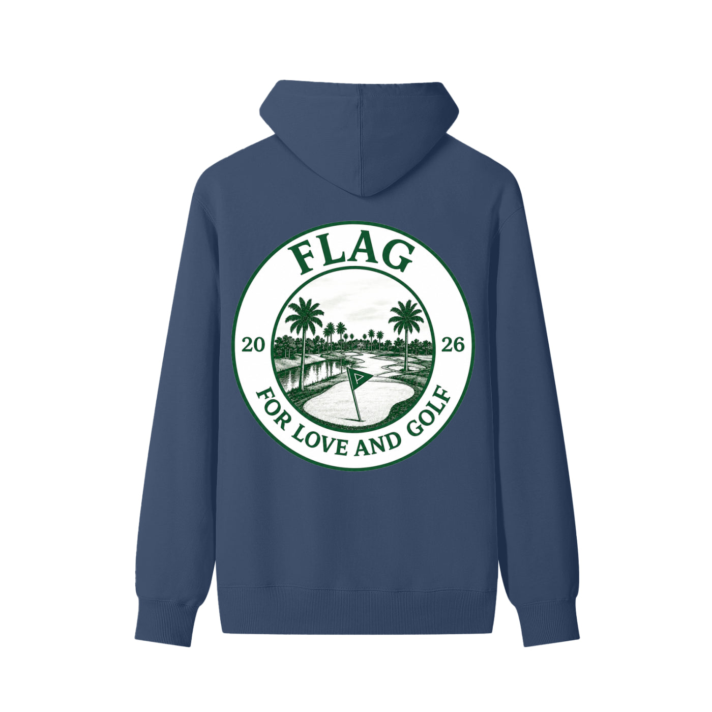 FLAG Signature Graphic Back-Print Hoodie