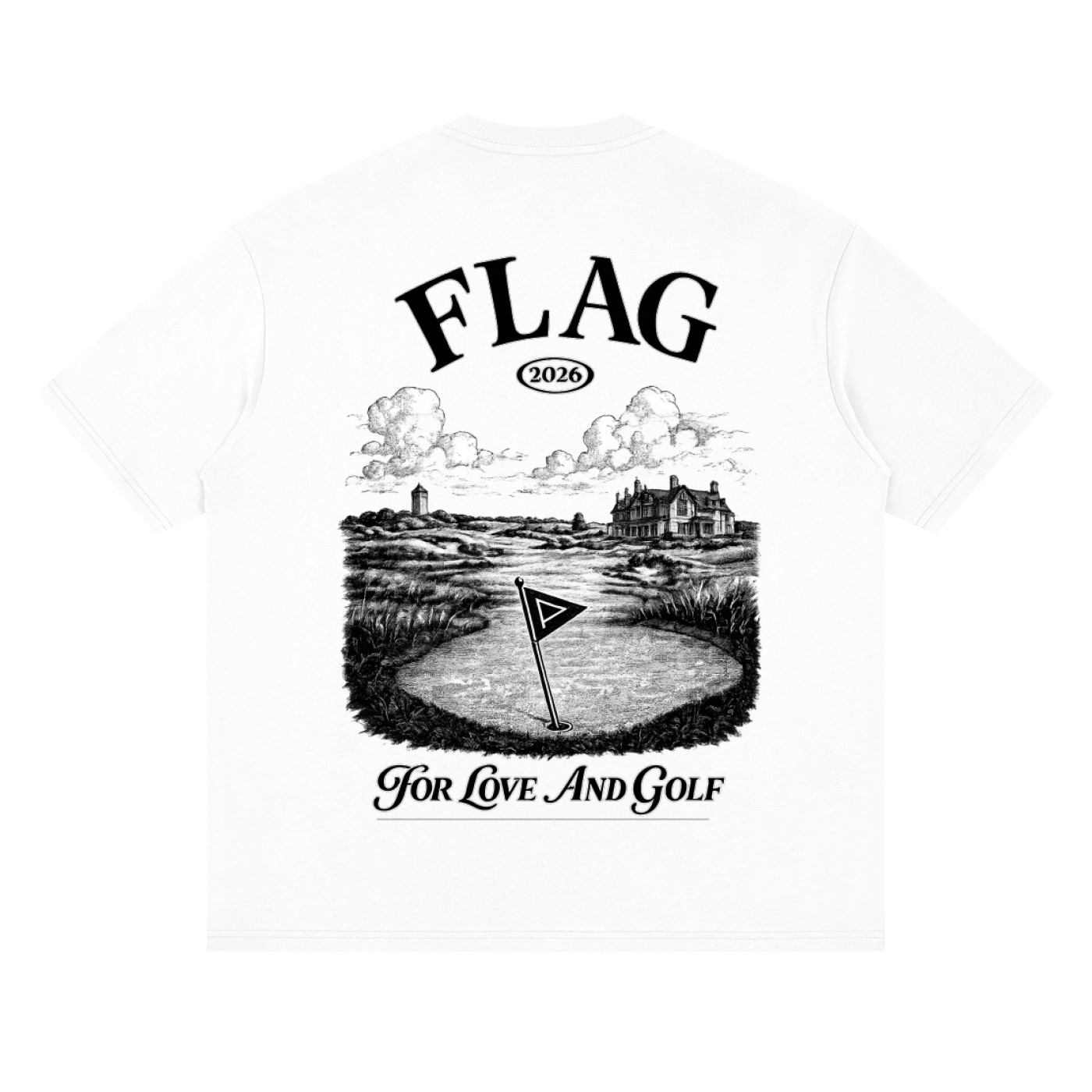 C&R Loose Drop Shoulder T-Shirt Major Collection